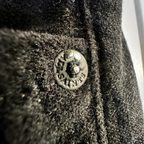 ALLSAINTS Heidi Cropped Velvet Pants Size 28 - Picture 4 of 5